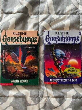 Goosebumps Paperback Book Bundle – Monster Blood III and The Beast From the East